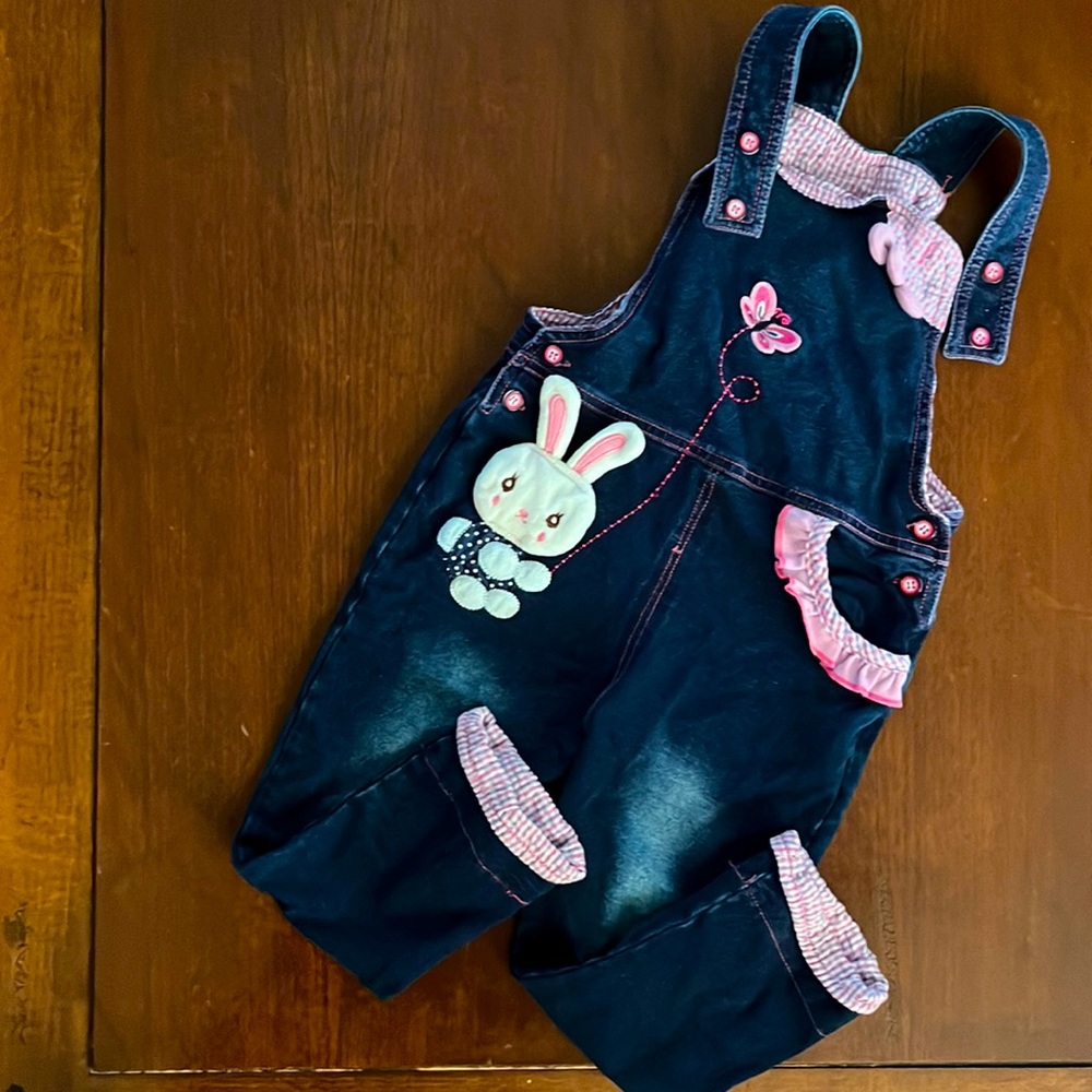 Toddler girl Overalls